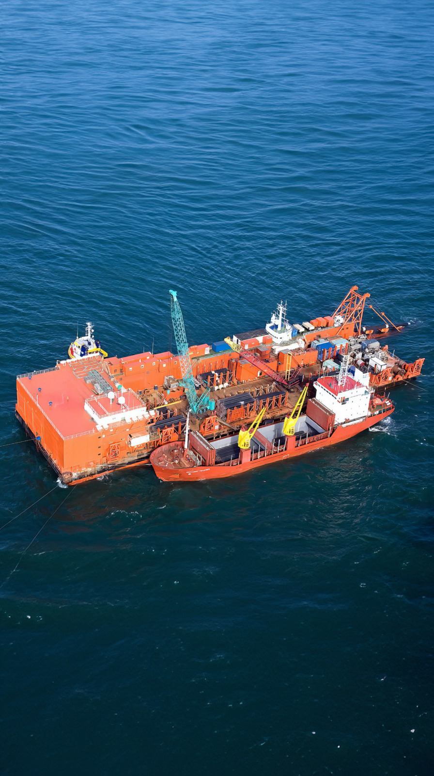 Трубоукладочная баржа 