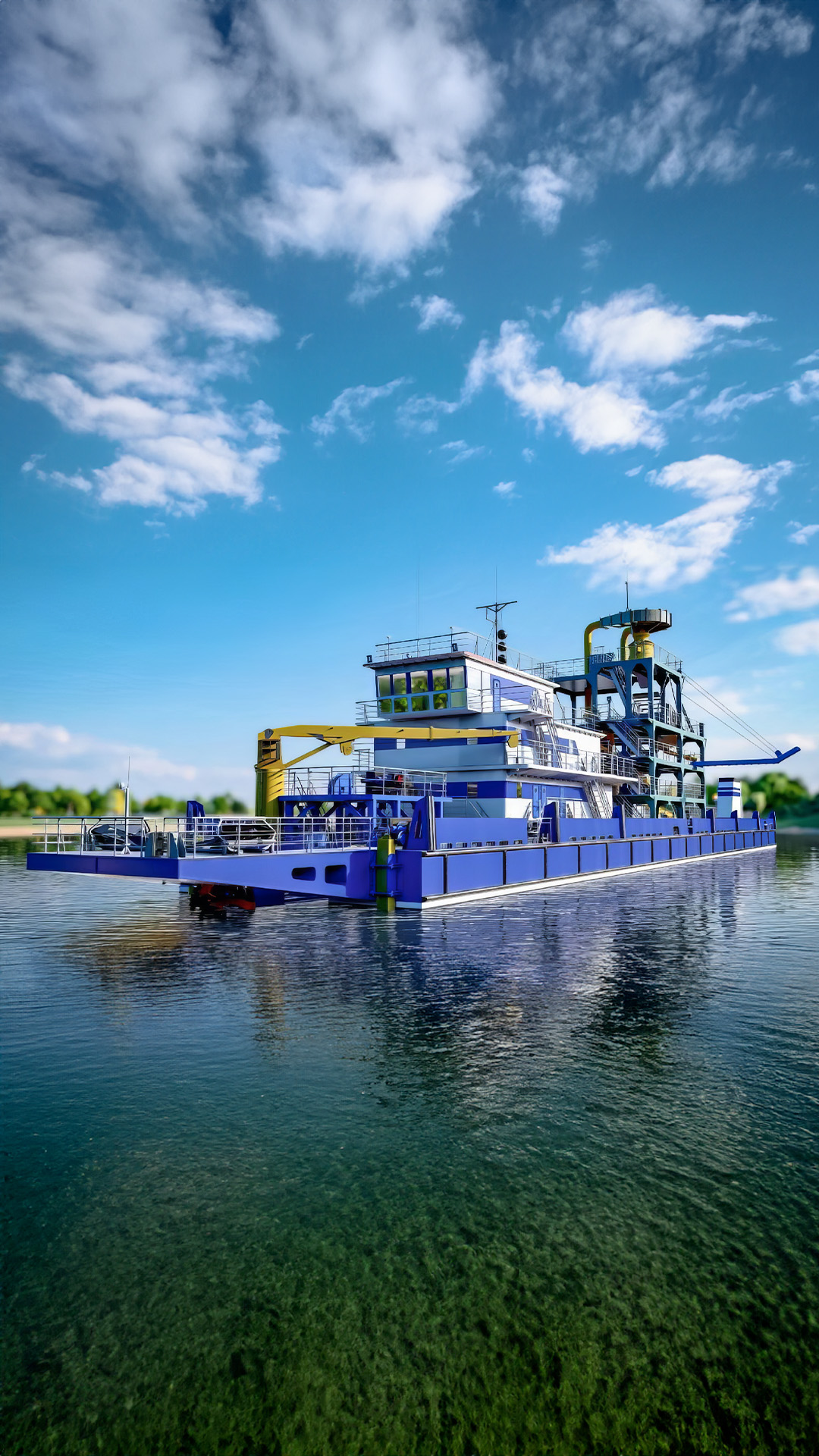 Земснаряд проекта Ц480М2рД 